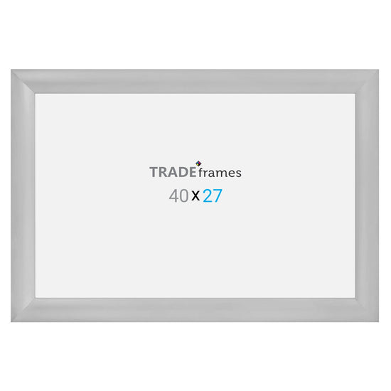 68.58 x 101.60 cm Silver Snap Frame - 55MM