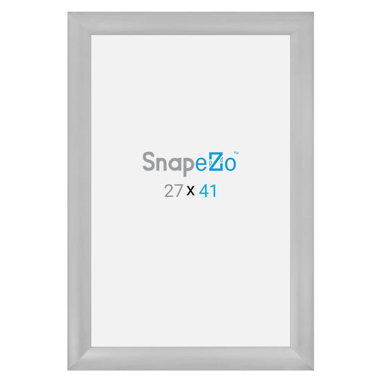 68.58 x 104.14 cm Silver Movie Poster Frame 55MM SnapeZo®