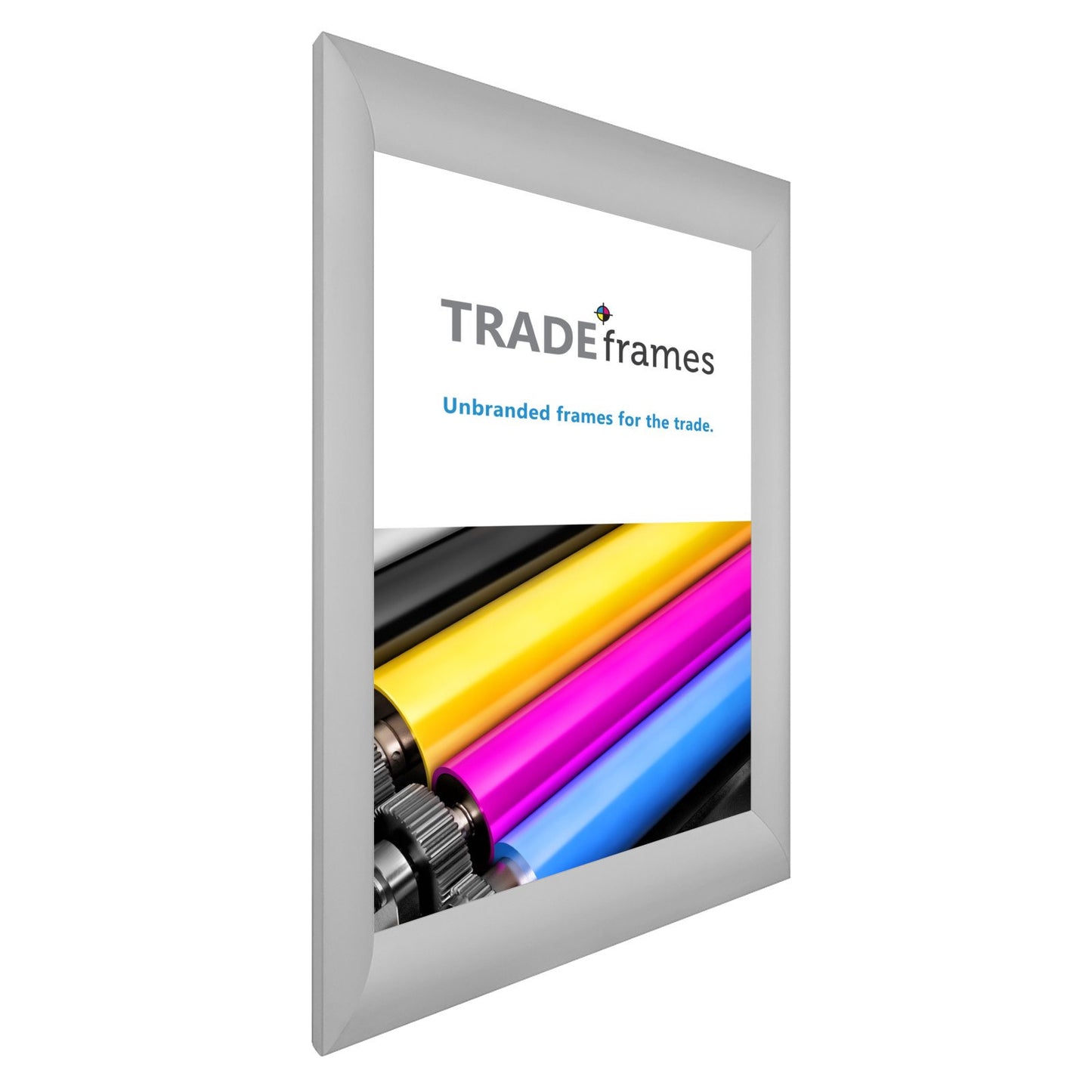 68.58 x 101.60 cm Silver Snap Frame - 55MM