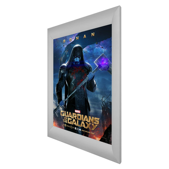 68.58 x 101.60 cm Silber Film Poster Frame 55mm Snapezo®