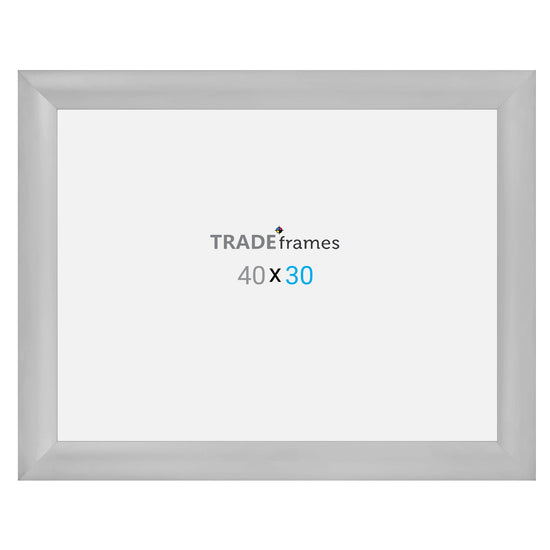 30x40 Silver Snap Frame - 55MM