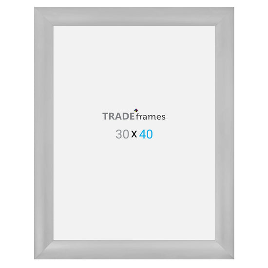 30x40 Silver Snap Frame - 55MM