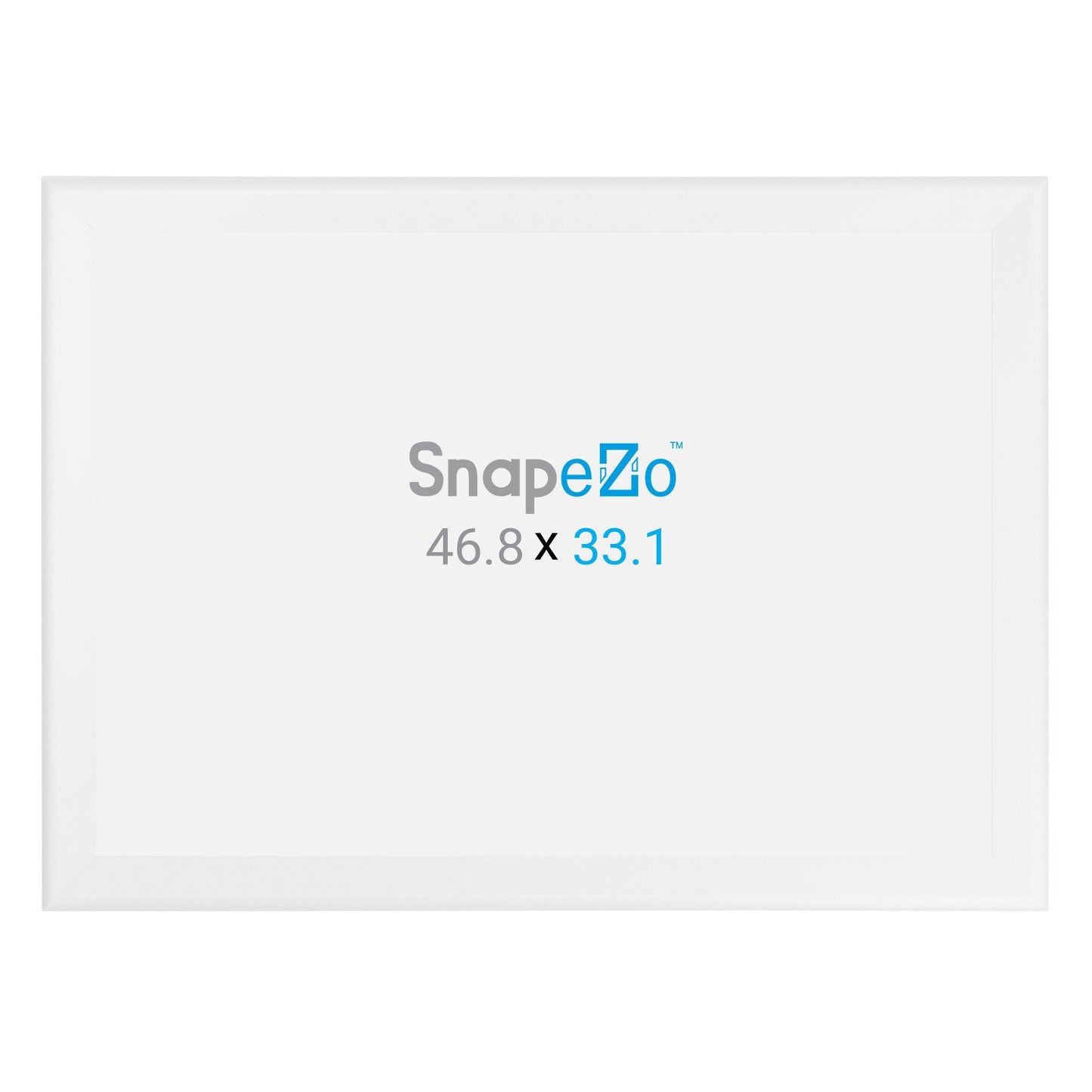 A0 (118.9 x 84.1 cm) White Poster Frame 44MM SnapeZo®