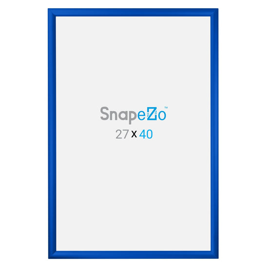 SnapeZo® 68,58 x 101,60 cm Marco a presión azul - Perfil de 30 mm