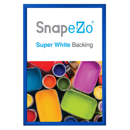 SnapeZo® 68.58 x 101.60 cm Blue Snap Frame - 30MM Profile