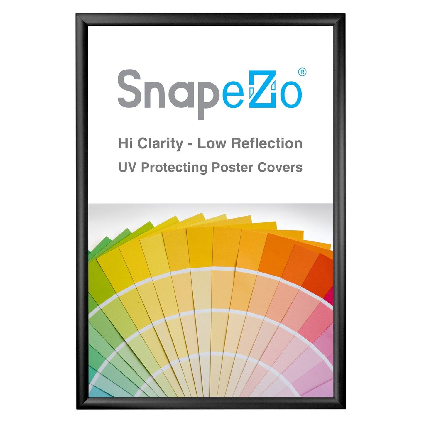 SnapeZo® 60.96 x 91.44 cm Black Snap Frame - 30MM Profile