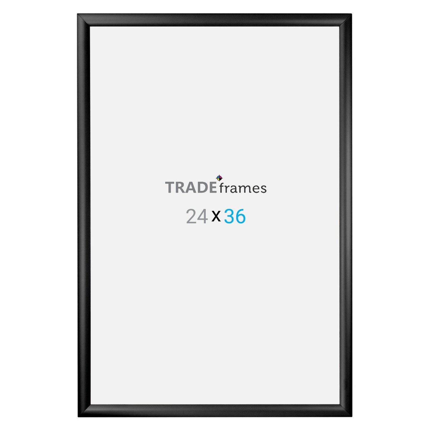 60.96 x 91.44 cm Black Snap Frame - 30MM Profile