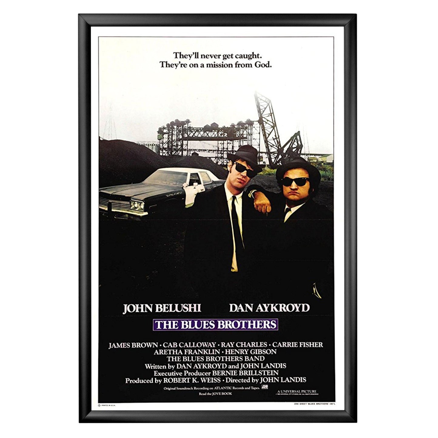 68.58 x 104.14 cm Black Movie Poster Frame 30MM SnapeZo®