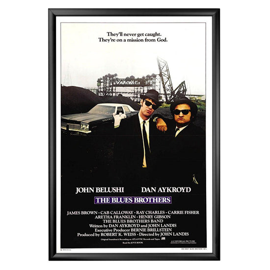 68.58 x 104.14 cm Schwarzer Filmposterrahmen 30 mm SnapeZo®