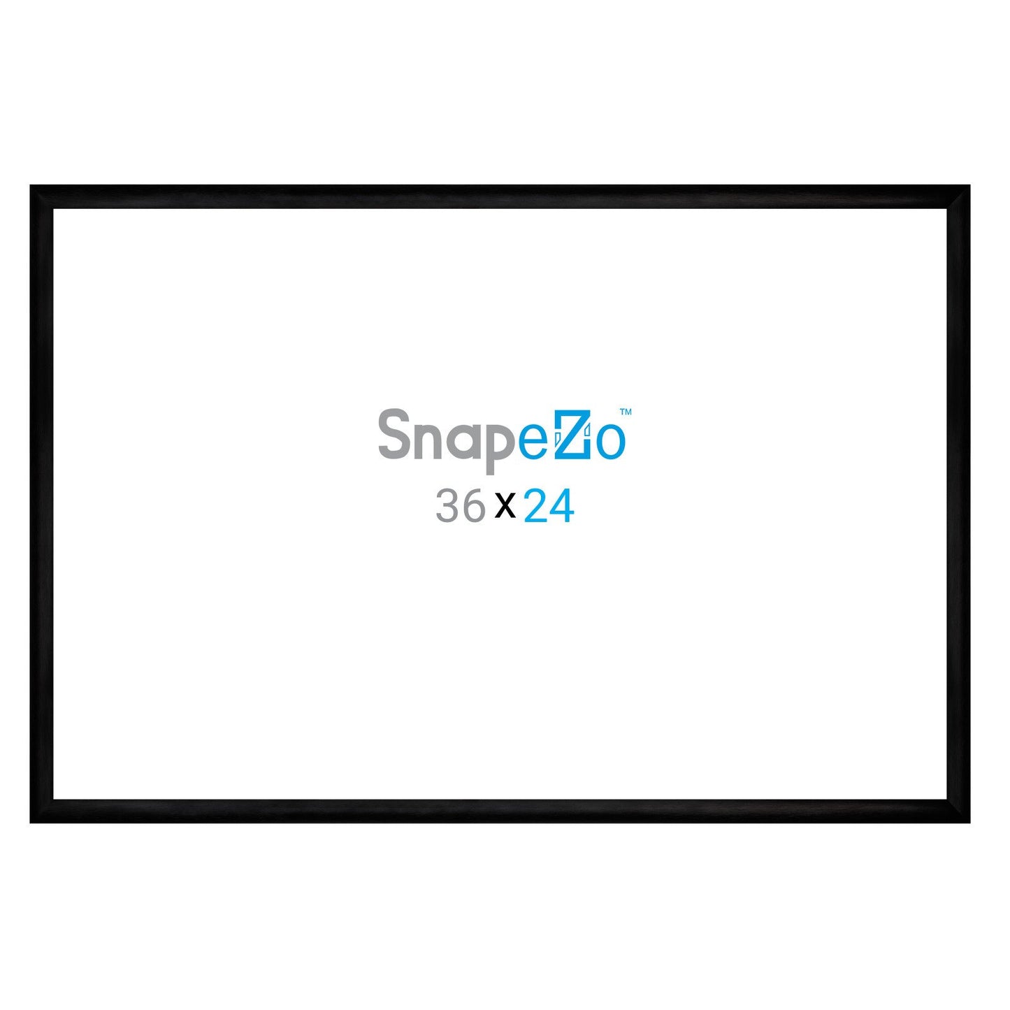 60.96 x 91.44 cm Brushed Black Movie Poster Frame 25MM SnapeZo®