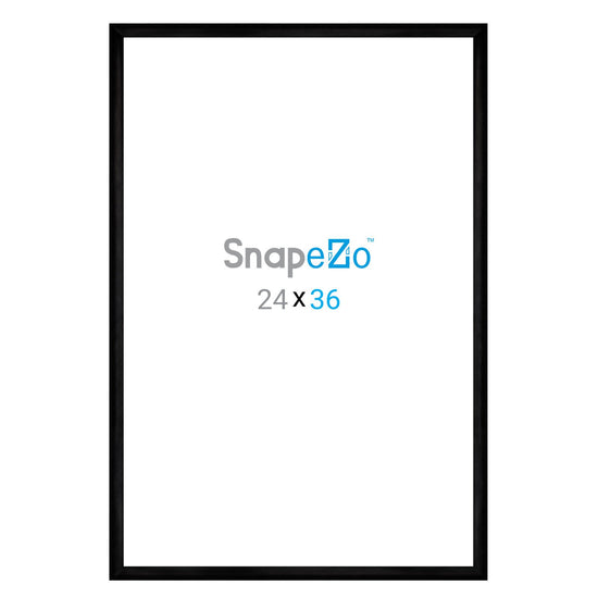 60.96 x 91.44 cm Brushed Black Movie Poster Frame 25MM SnapeZo®