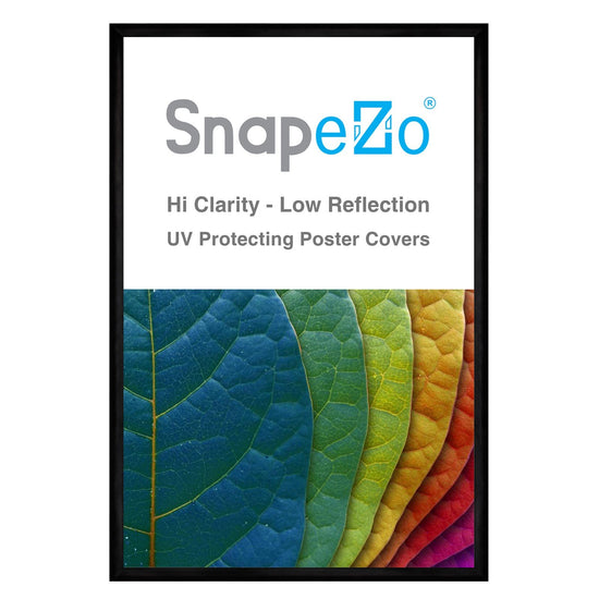 27.94 x 43.18 cm Brushed Black Diploma Frame 25MM SnapeZo®