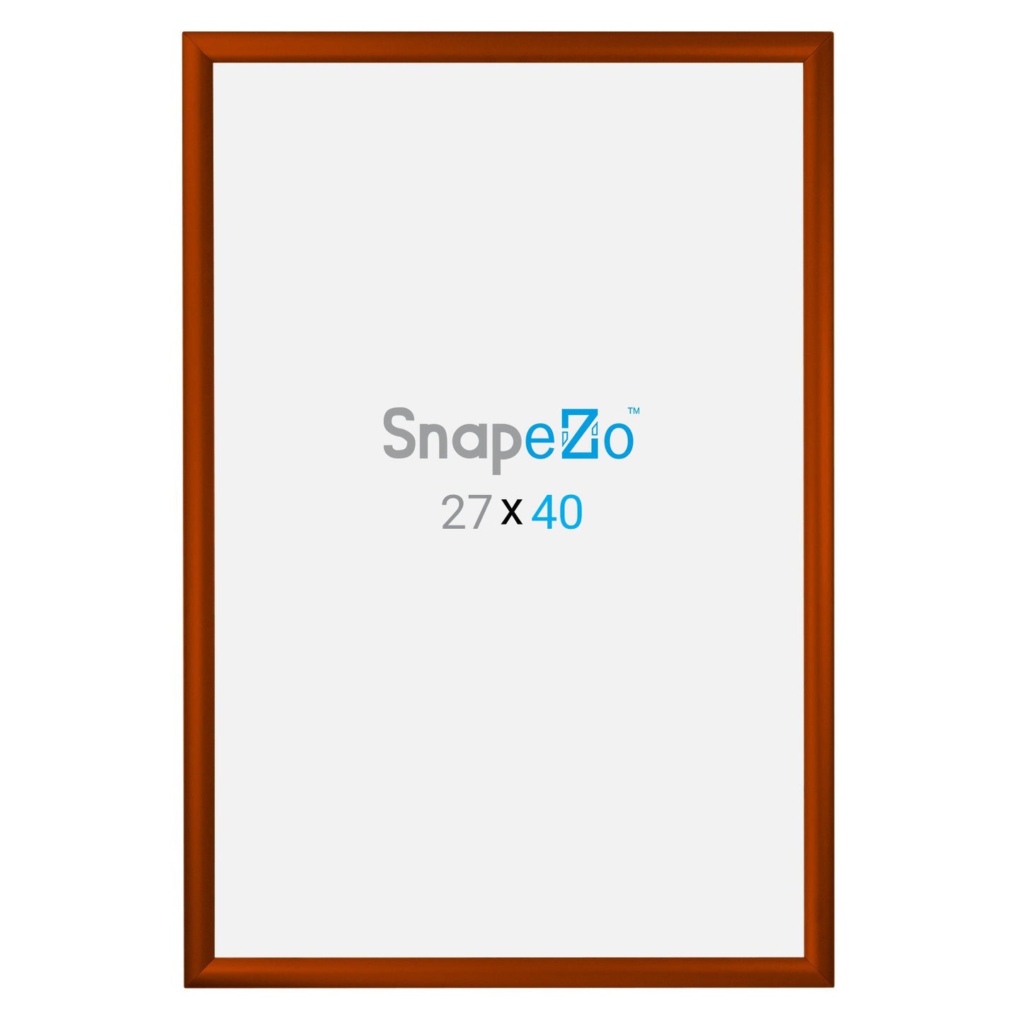 68.58 x 101.60 cm Brown Movie Poster Frame 30MM SnapeZo®