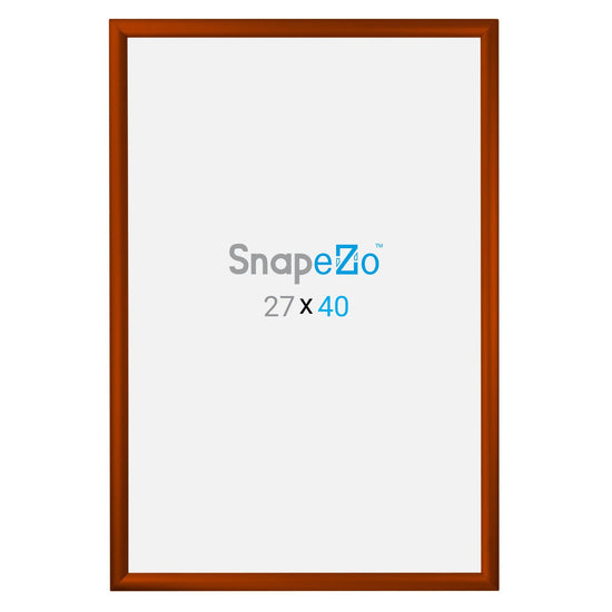 68.58 x 101.60 cm Brown Movie Poster Frame 30MM SnapeZo®