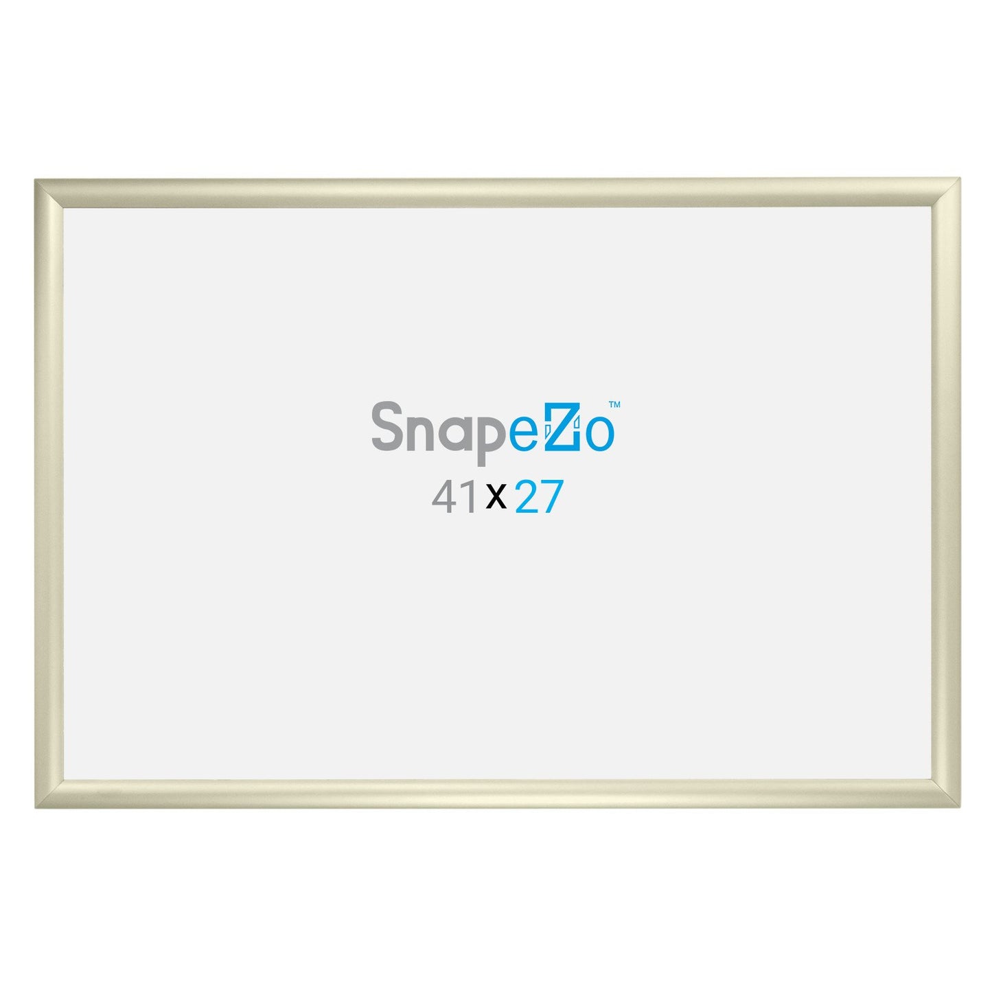 68.58 x 104.14 cm Cream Movie Poster Frame 30MM SnapeZo®