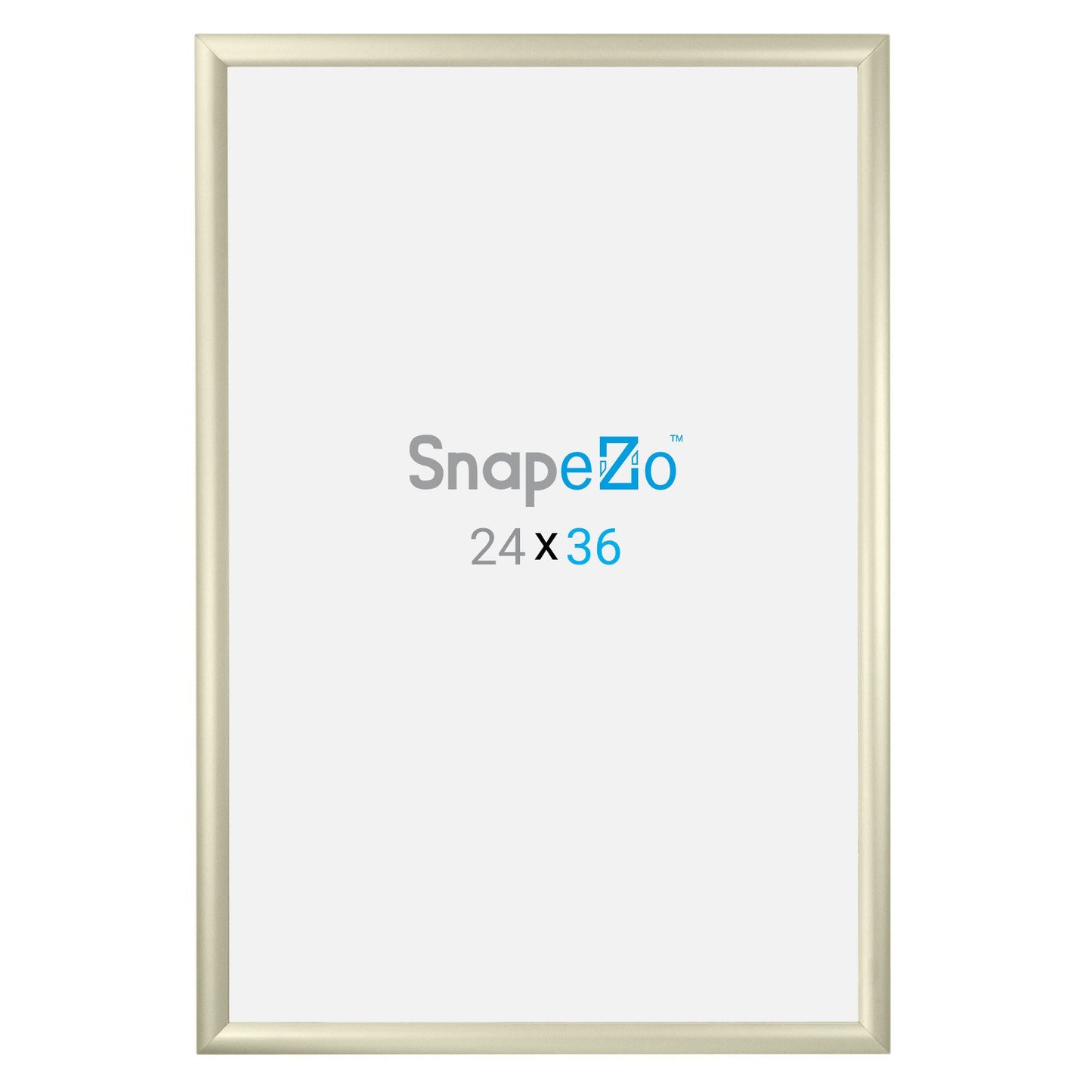 60.96 x 91.44 cm Cream Movie Poster Frame 30MM SnapeZo®