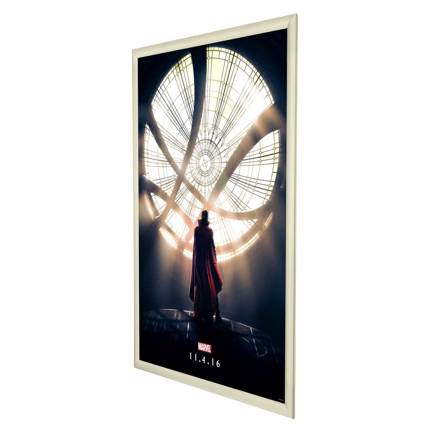 60.96 x 91.44 cm Cream Movie Poster Frame 30MM SnapeZo®