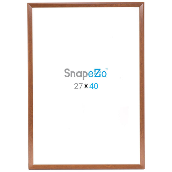 68.58 x 101.60 cm Dark Wood Movie Poster Frame 32MM SnapeZo®