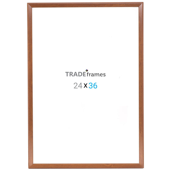 60.96 x 91.44 cm Dark Wood Snap Frame - 32MM