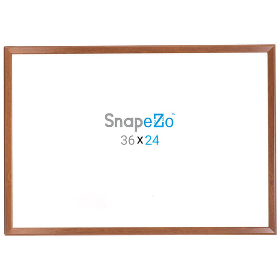 60.96 x 91.44 cm Dark Wood Movie Poster Frame 32MM SnapeZo®