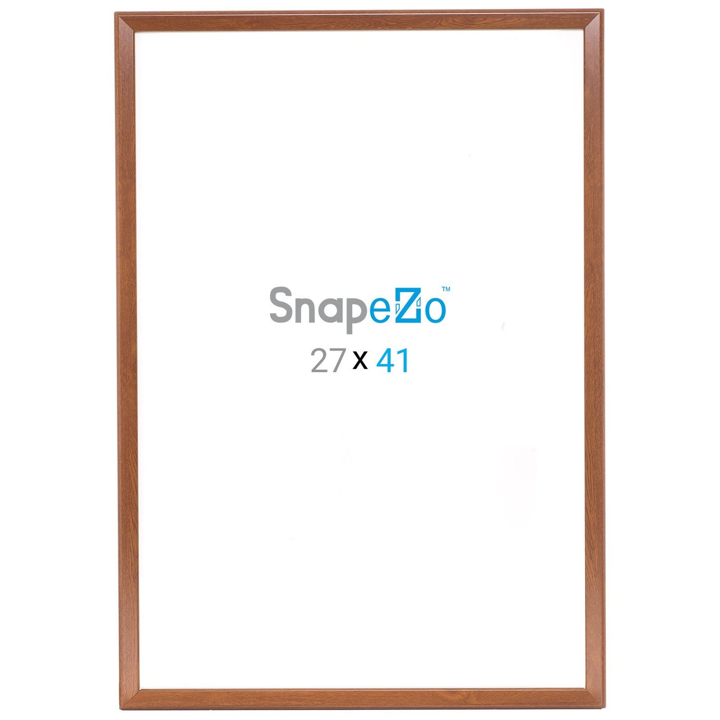 68.58 x 104.14 cm Dark Wood Movie Poster Frame 32MM SnapeZo®