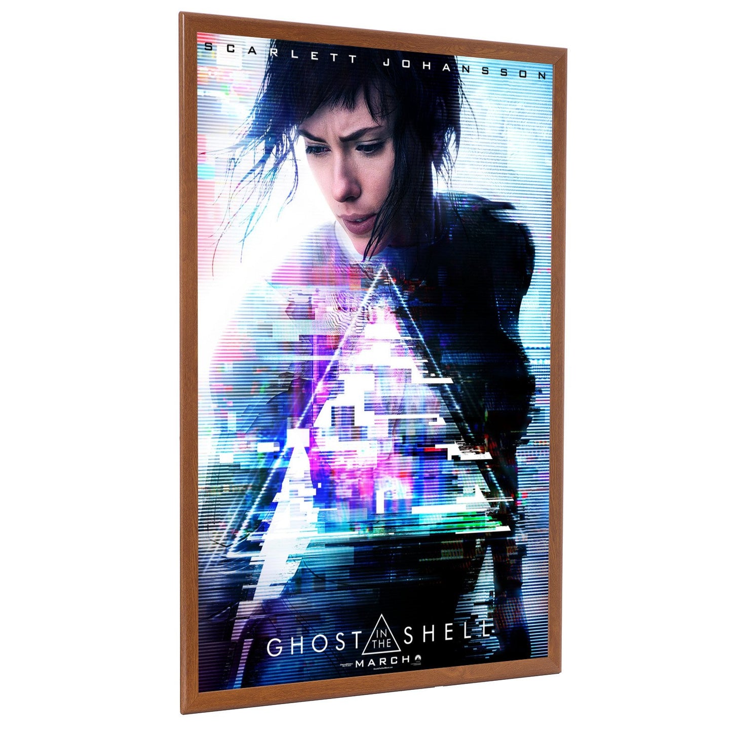 68.58 x 101.60 cm Dark Wood Movie Poster Frame 32MM SnapeZo®