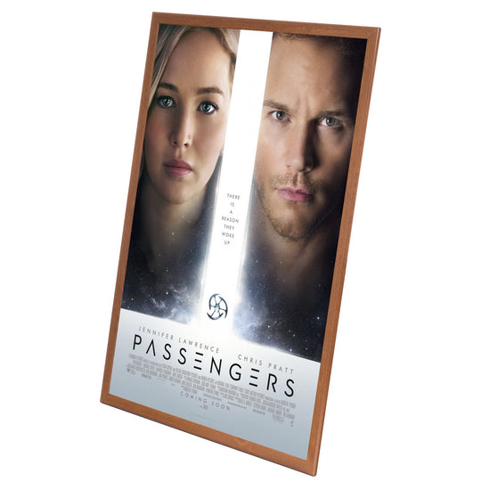 60.96 x 91.44 cm Dark Wood Movie Poster Frame 32MM SnapeZo®