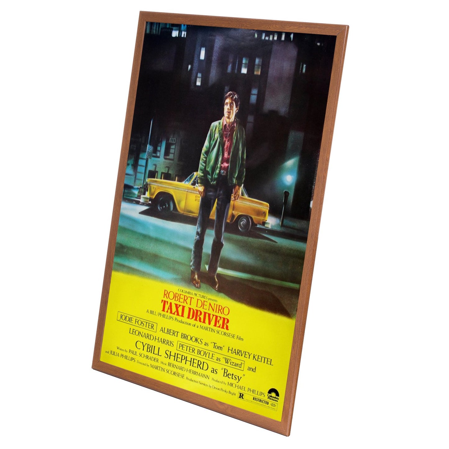 68.58 x 104.14 cm Dark Wood Movie Poster Frame 32MM SnapeZo®