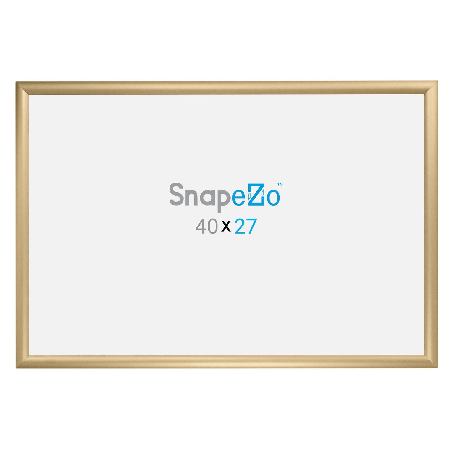 68,58 x 101,60 cm Gold Filmplakatrahmen 30 mm SnapeZo®