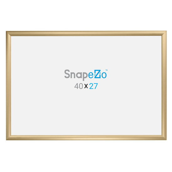 68.58 x 101.60 cm Gold Movie Poster Frame 30MM SnapeZo®