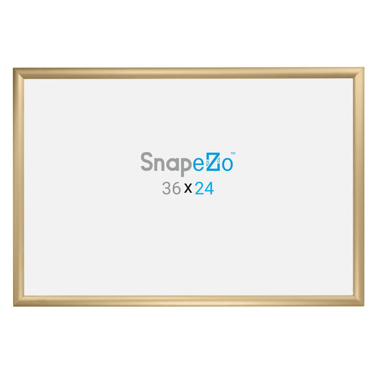 60,96 x 91,44 cm Gold Filmplakatrahmen 30 mm SnapeZo®