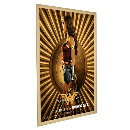 68.58 x 101.60 cm Gold Movie Poster Frame 30MM SnapeZo®