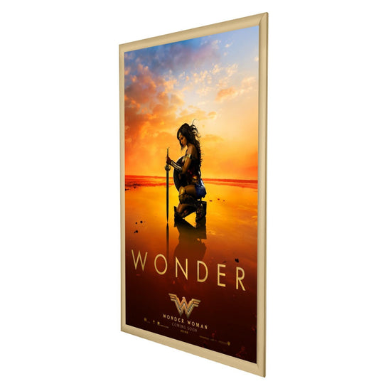 68.58 x 101.60 cm Gold Movie Poster Frame 30MM SnapeZo®