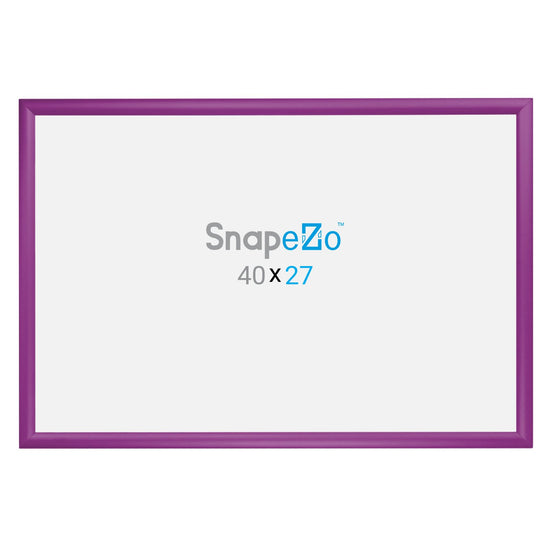 68.58 x 101.60 cm Purple Movie Poster Frame 30MM SnapeZo®