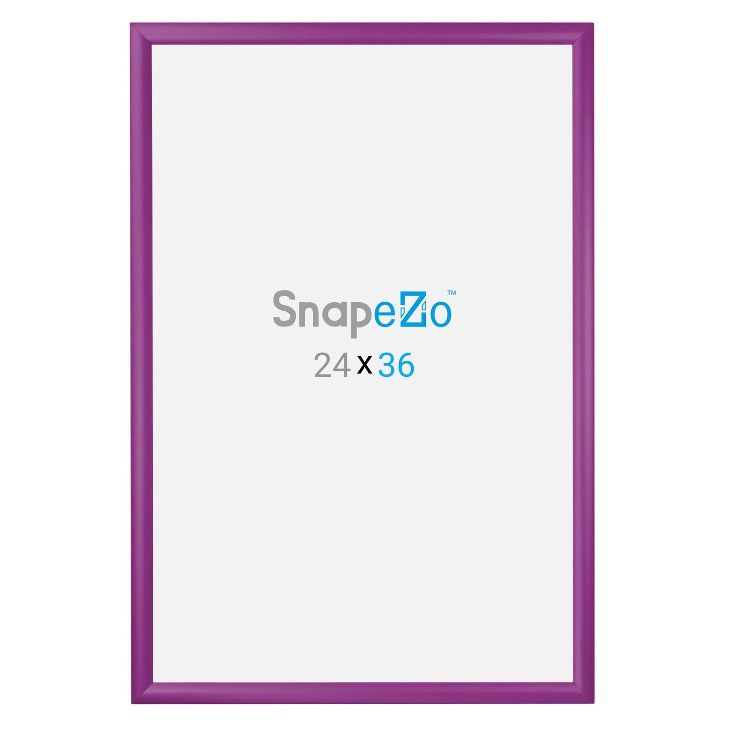 60.96 x 91.44 cm Purple Movie Poster Frame 30MM SnapeZo®