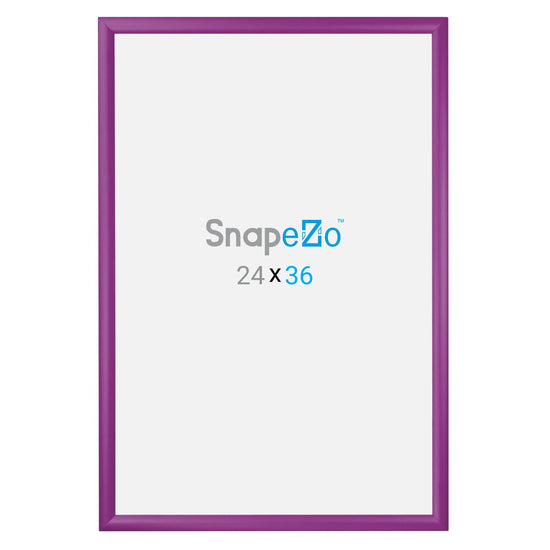 60.96 x 91.44 cm Purple Movie Poster Frame 30MM SnapeZo®