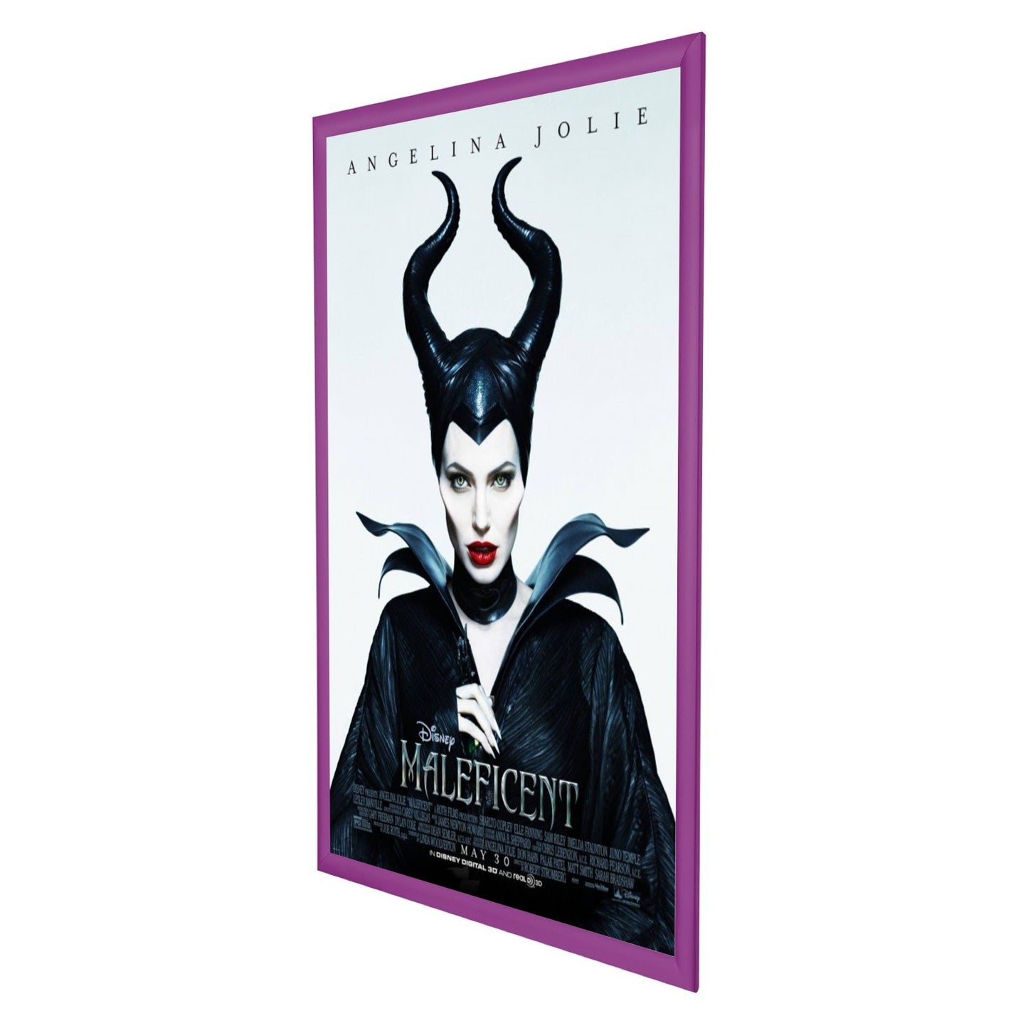 60.96 x 91.44 cm Purple Movie Poster Frame 30MM SnapeZo®