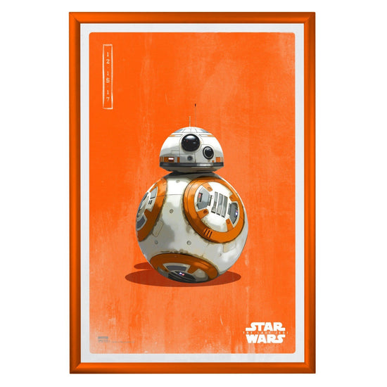 60,96 x 91,44 cm Marco de póster de película naranja 30MM SnapeZo®