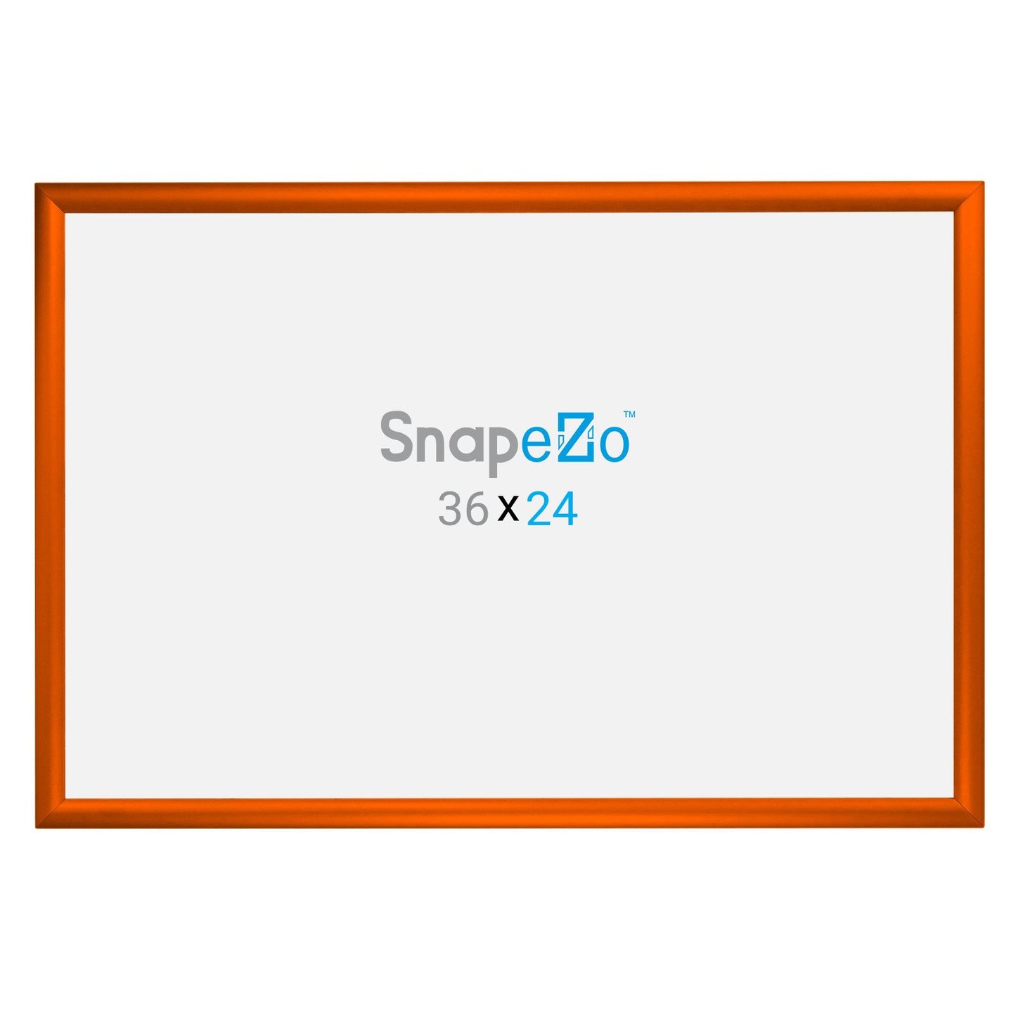 60.96 x 91.44 cm Orange Filmplakatrahmen 30 mm SnapeZo®