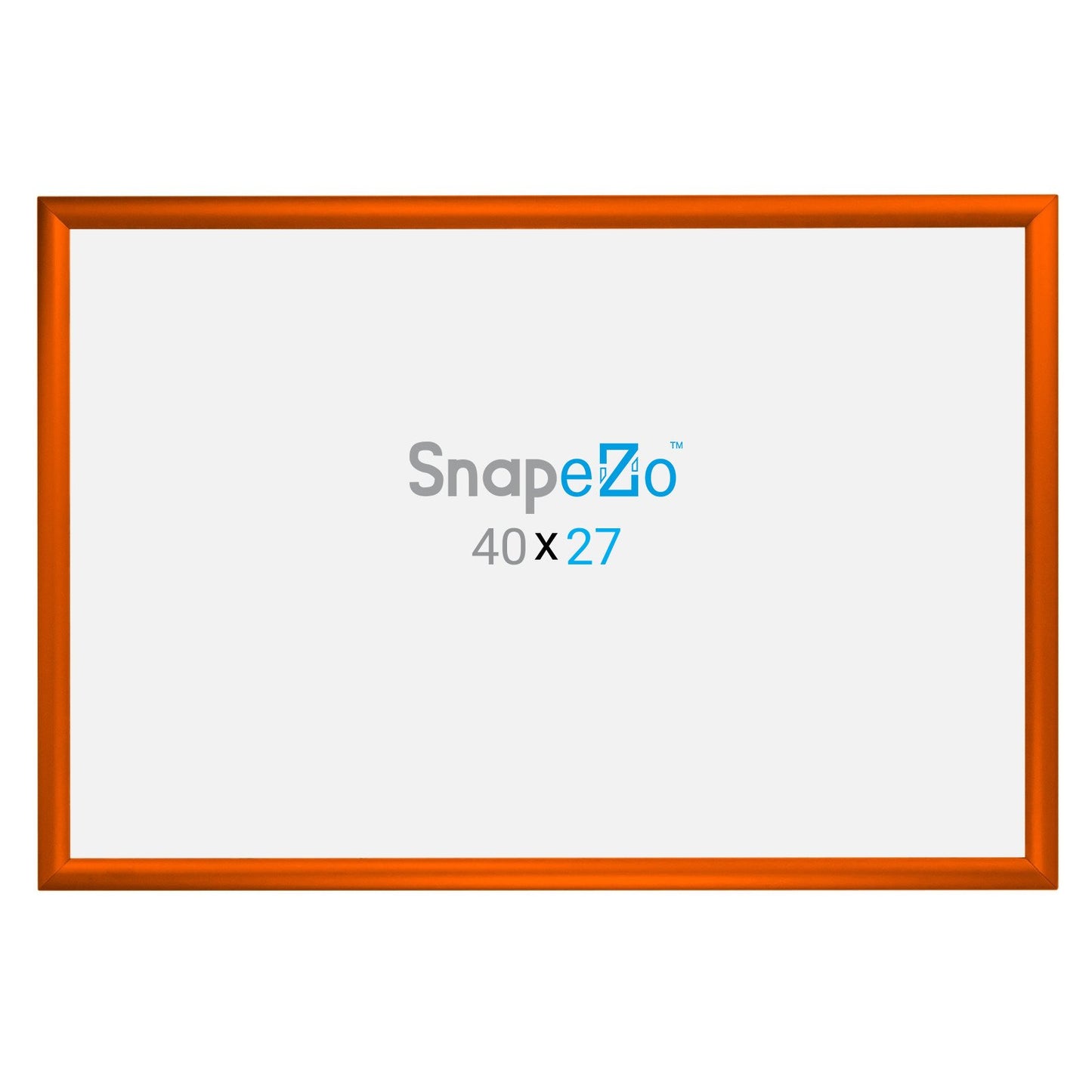 68.58 x 101.60 cm Orange Filmplakatrahmen 30 mm SnapeZo®