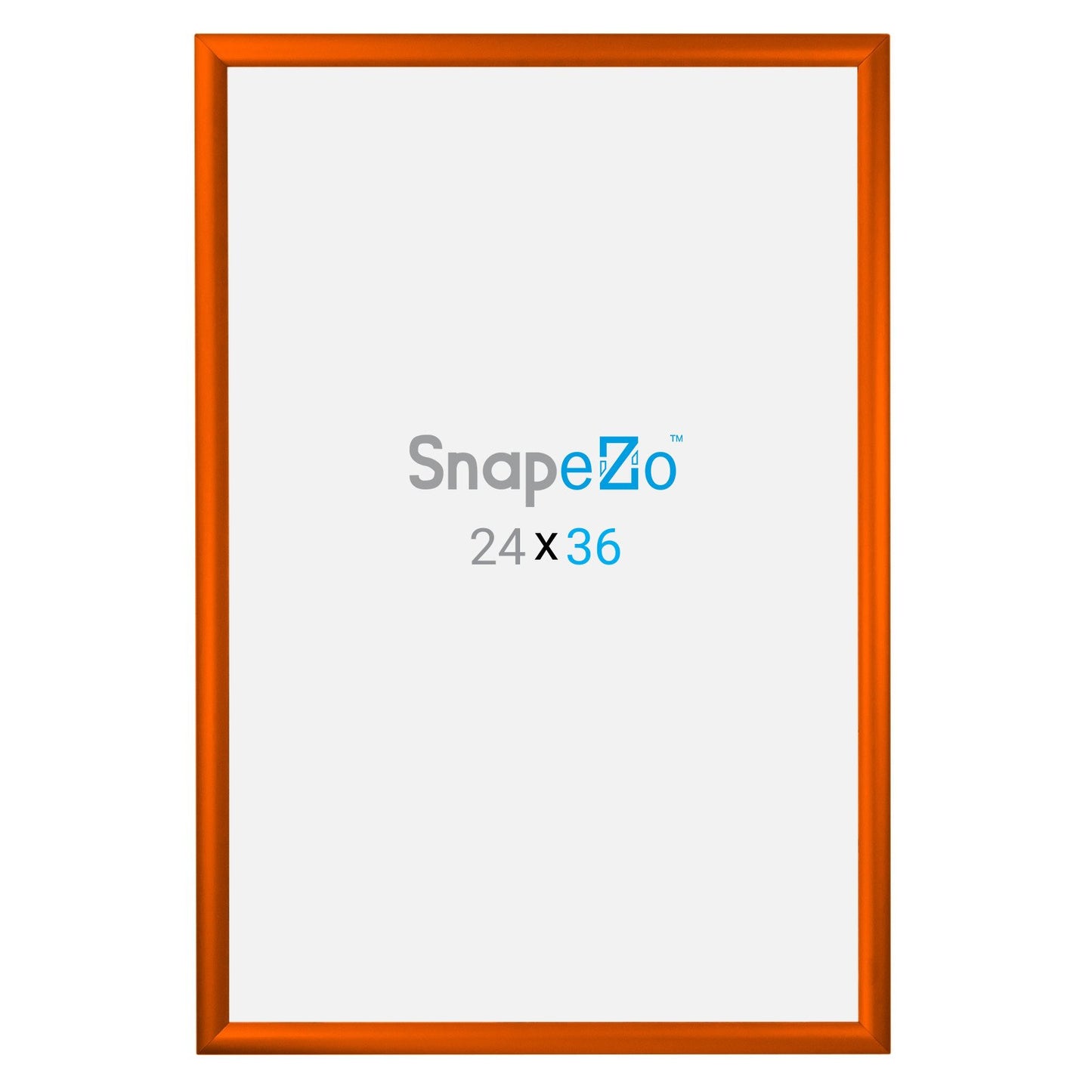 60.96 x 91.44 cm Orange Filmplakatrahmen 30 mm SnapeZo®