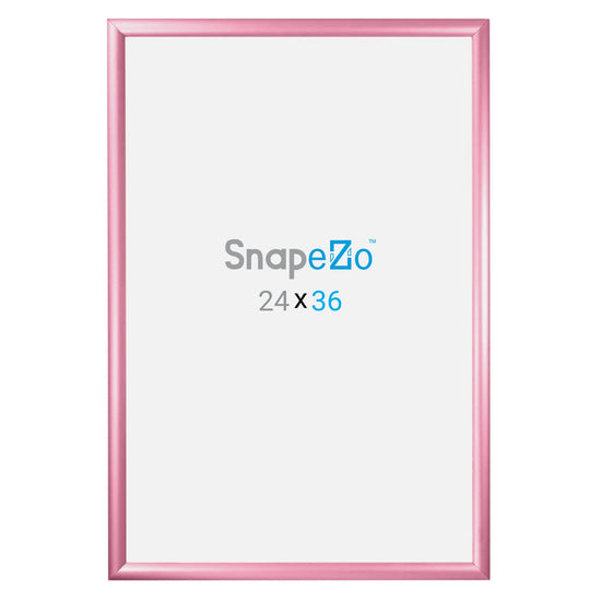 60.96 x 91.44 cm Rosa Filmplakatrahmen 30 mm SnapeZo®