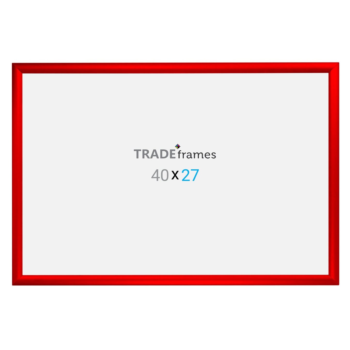 68.58 x 101.60 cm Red Snap Frame - 30MM Profile