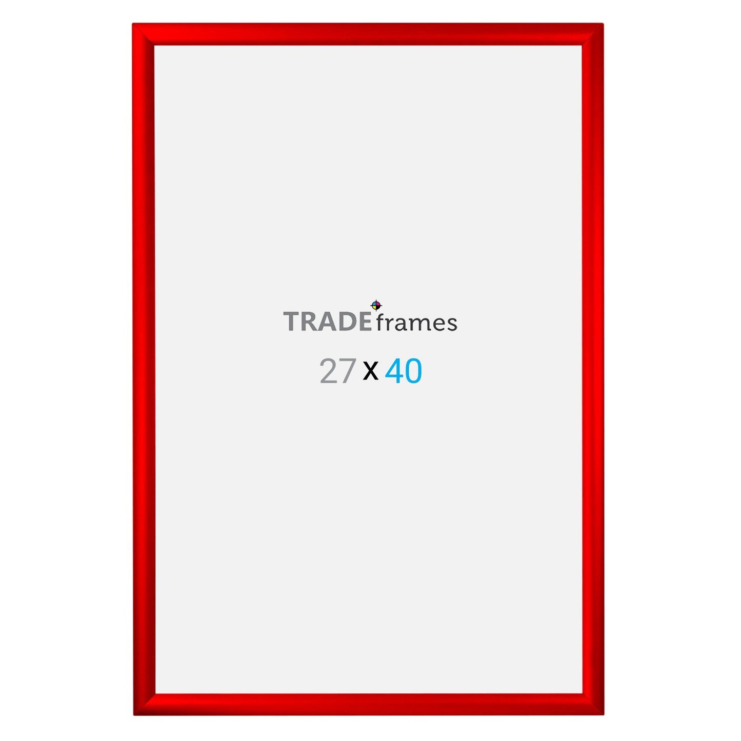 68.58 x 101.60 cm Red Snap Frame - 30MM Profile