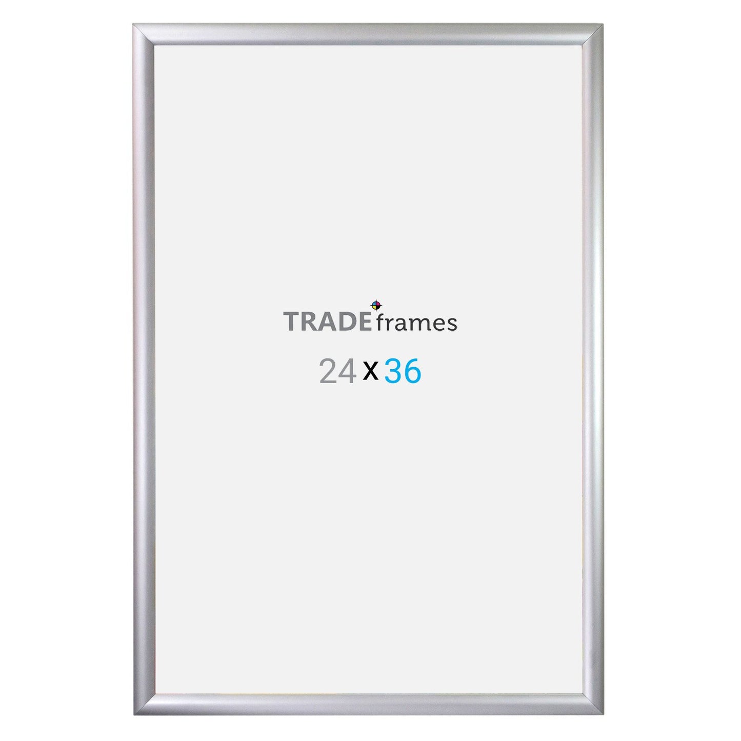 60.96 x 91.44 cm Silver Snap Frame - 30MM Profile