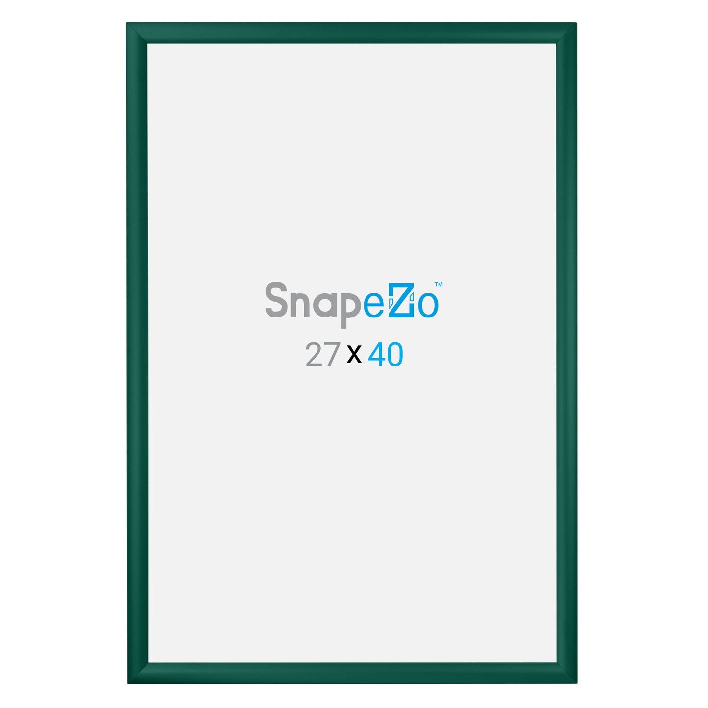 68.58 x 101.60 cm  Grüner Filmplakatrahmen 30 mm SnapeZo®