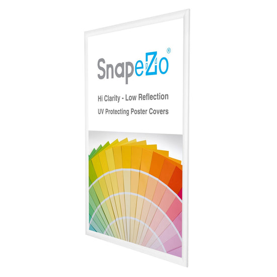 SnapeZo® 60.96 x 91.44 cm White Snap Frame - 30MM Profile