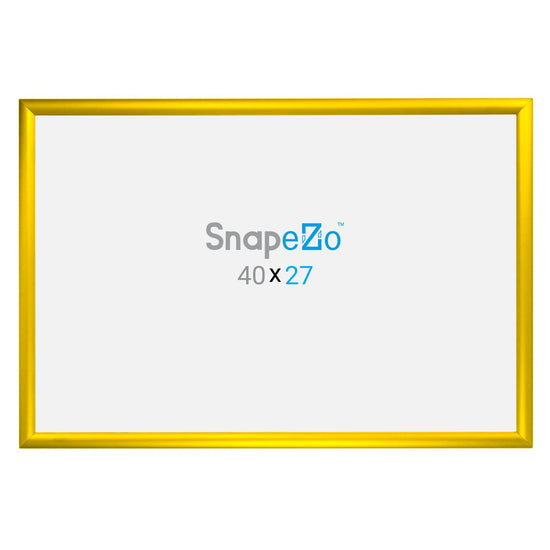 68.58 x 101.60 cm Yellow Movie Poster Frame 30MM SnapeZo®