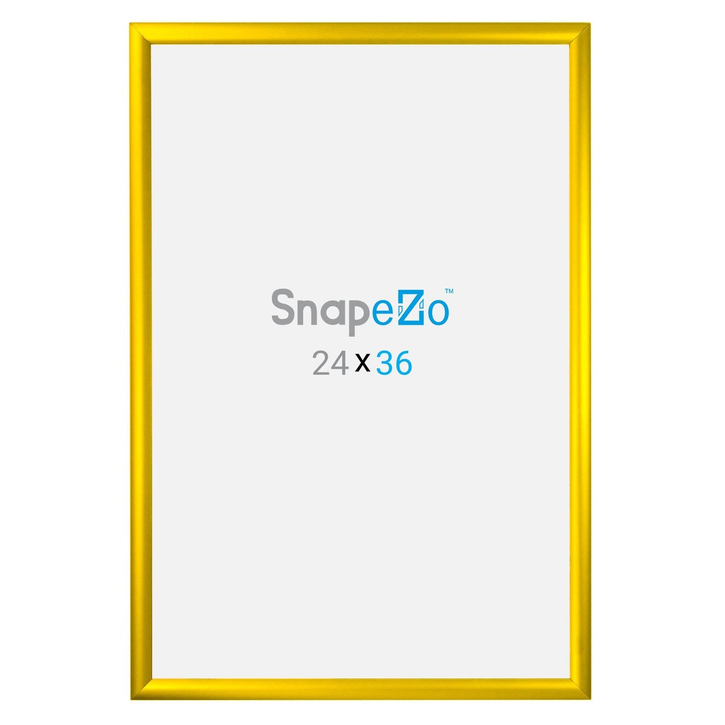 60.96 x 91.44 cm Gelber Filmplakatrahmen 30 mm SnapeZo®