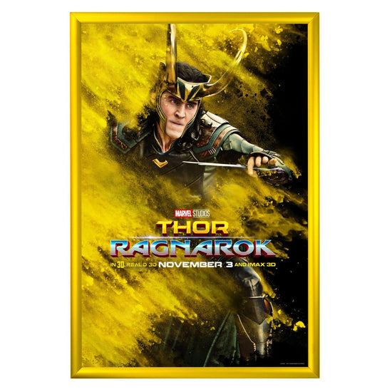 68.58 x 101.60 cm Yellow Movie Poster Frame 30MM SnapeZo®